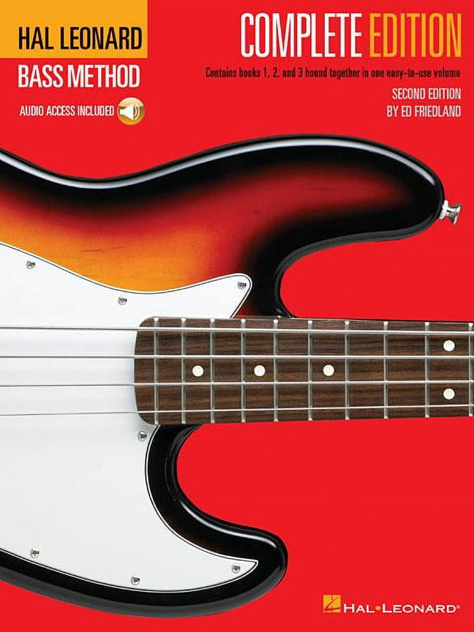 Hal Leonard, Bass Method, Books 1-3 Complete Edition, Learn to Groove ...