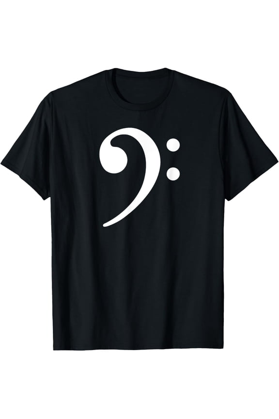 Bass Note F Key T-shirt - Bass Player Music Bass clef tshirt T-Shirt