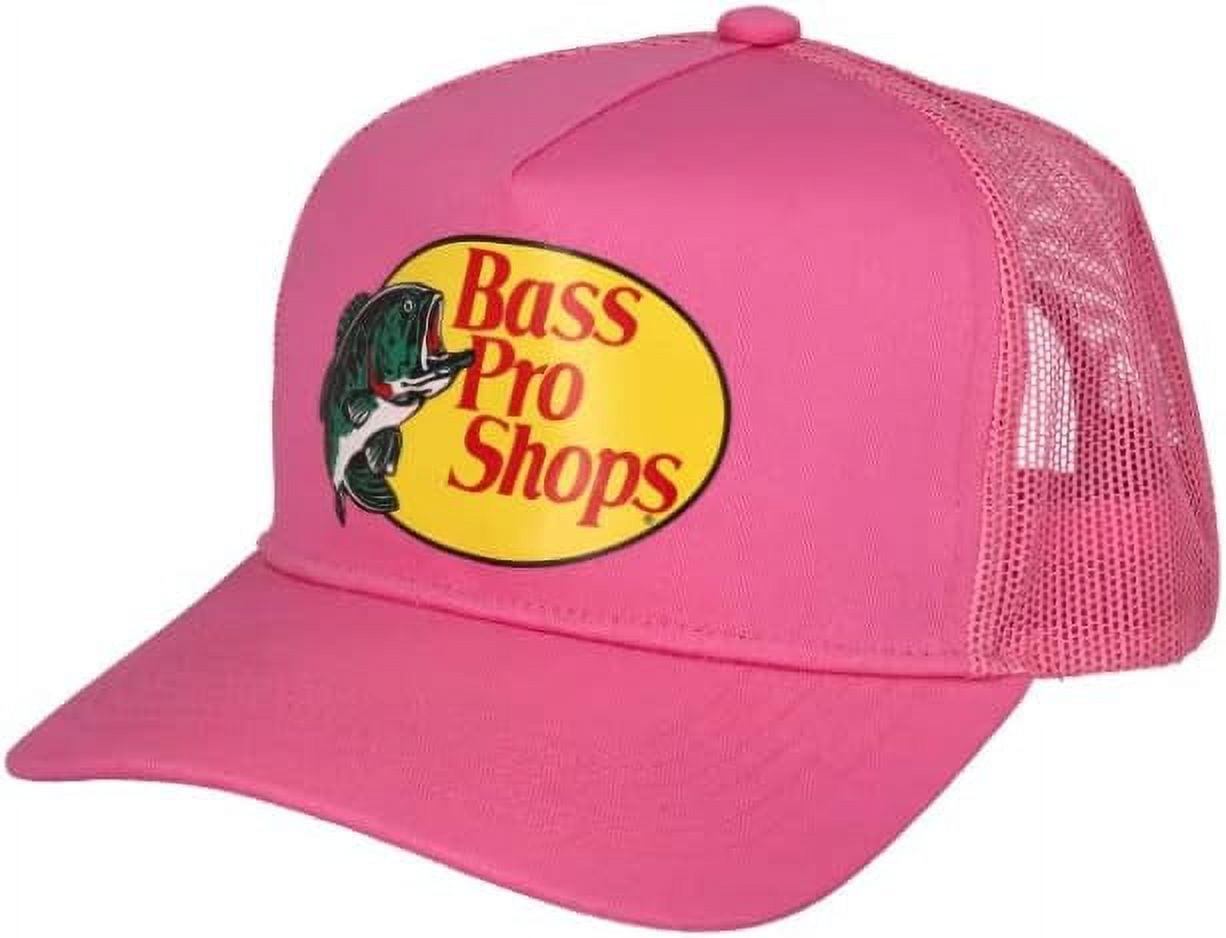 Bass Original Pro Trucker Hat (Pink Screen Print Logo)