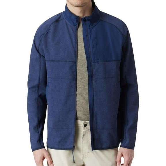 Bass Outdoor Men Regular fit Athletic Coat Small Blue Solid