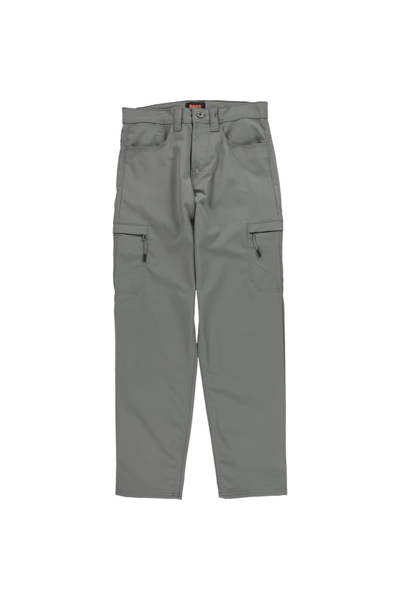 Mens Essential Tech Cargos Casual Cargo Pants, Green, 32W x 32L