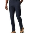 thumbnail image 1 of BASS OUTDOOR Mens Slim- Straight Fit Casual Trouser Pants, Blue, 42W x 32L, 1 of 1