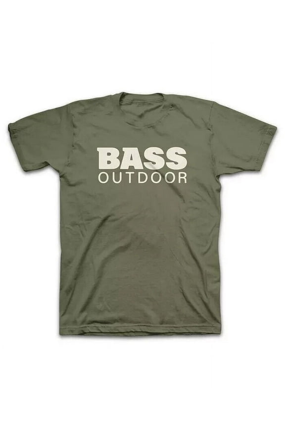 Men's Stacked T-shirt in Loden Green-XL