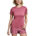 thumbnail image 1 of Bass Outdoor Women's Cross Performance Baselayer T-Shirt Pink Size X-Small, 1 of 3