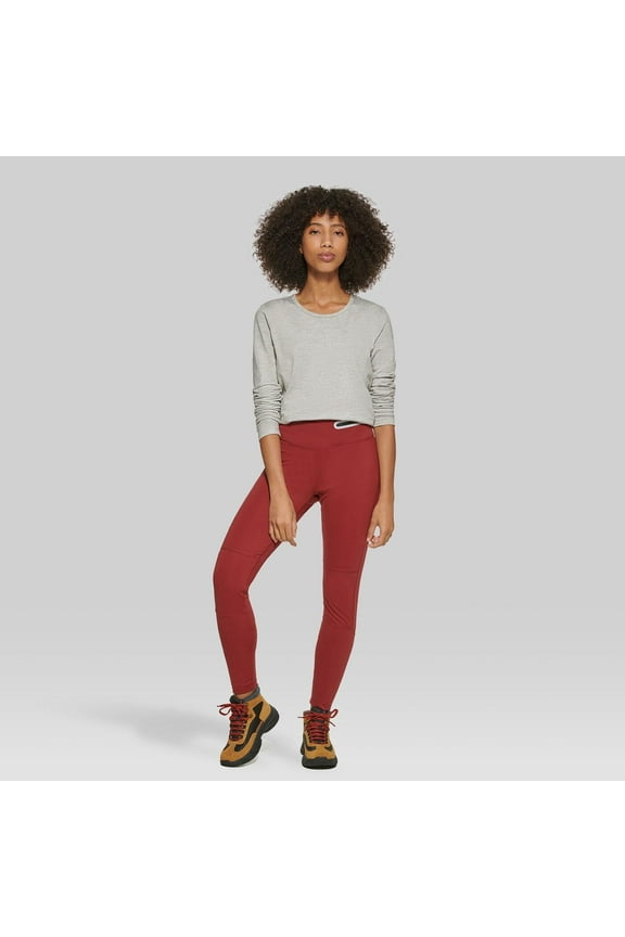 Women's UPF 50 Fastline Trail Leggings XS Pomegranate