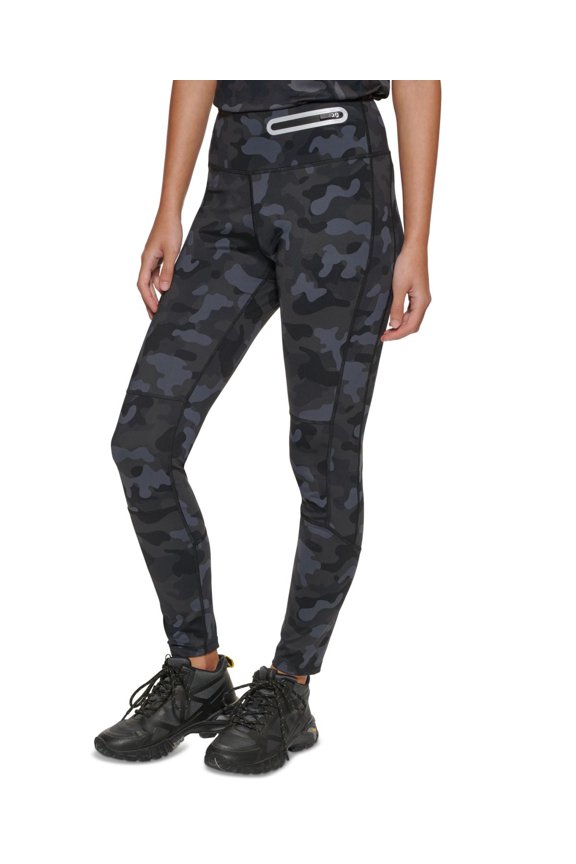 Womens Camo Print Fastline Trail Leggings