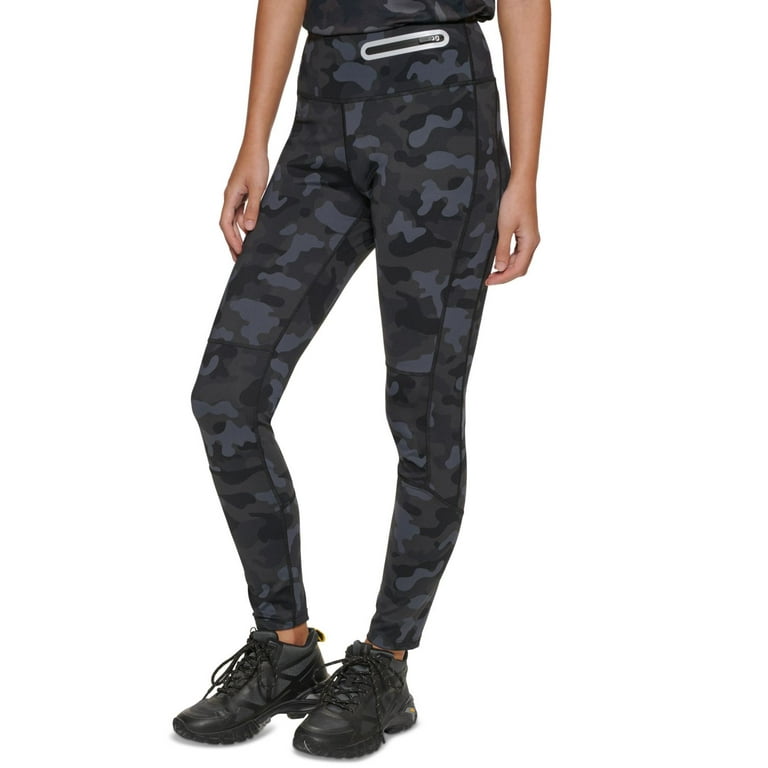 Buy Bass Outdoor women sportswear fit camo print fastline trail leggings  black combo Online