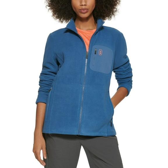 Bass Outdoor Womens Highline Trail Full Zip Fleece Jacket,Ensign Blue,X-Small