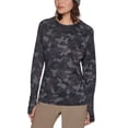 thumbnail image 1 of Bass Outdoor Womens Le Us Camo Long-Sleeve T-Shirt, 1 of 1