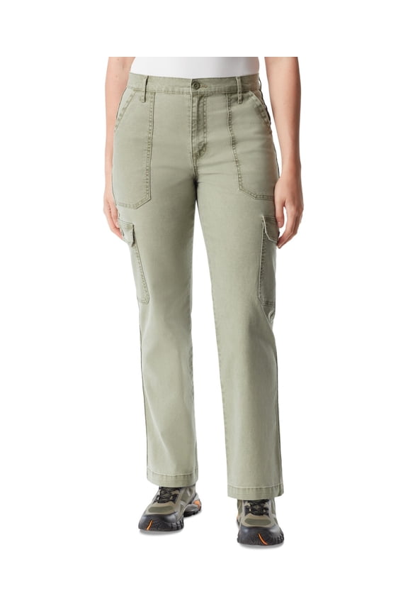 s Women's High-Rise Canvas Cargo Pants