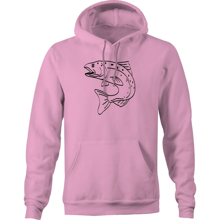 Fishing - Hoodie Light Pink / 4XL