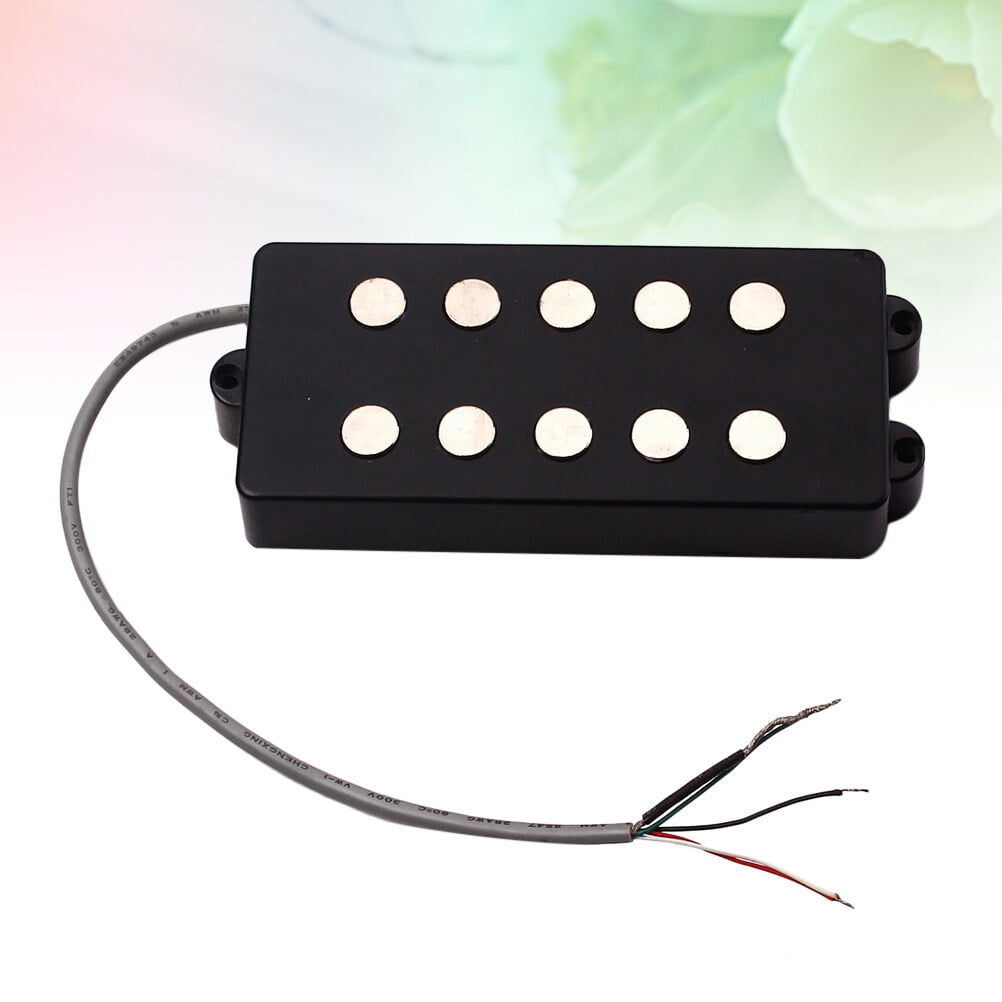 Bass Pickup 5 String Electric Bass Pickups Bridge Neck Pickups Set for
