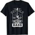 thumbnail image 1 of Bass Player Vintage 23th Birthday Rock Band Guitar Tee T-Shirt, 1 of 3