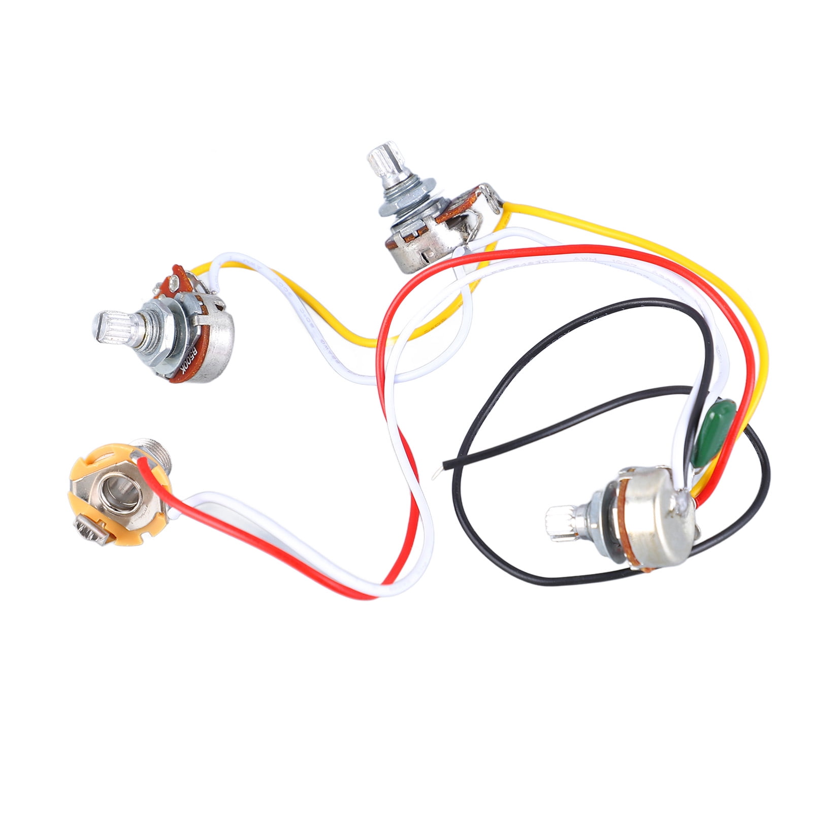 Bass Potentiometer, Bass Potentiometer Harness Volume Control Alloy