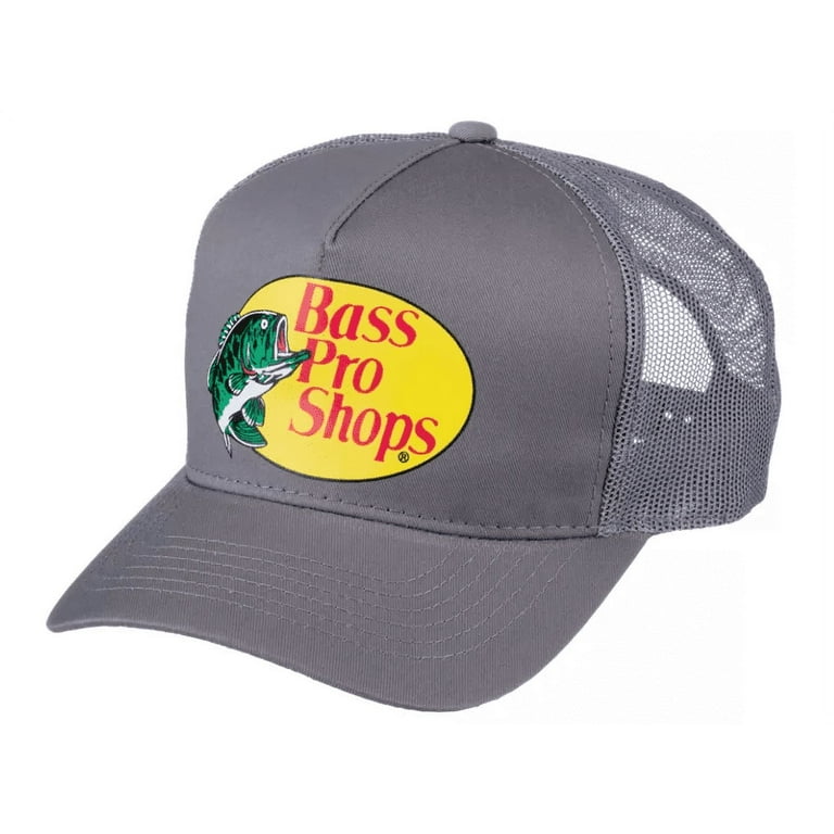 Bass Pro Shop Men's Trucker Hat Mesh Cap - One Size Fits All