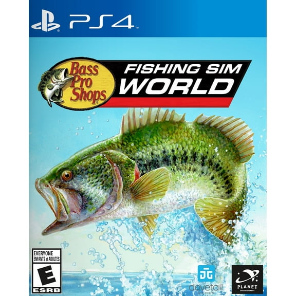 Bass Pro Shops Fishing Sim World, Planet Entertainment Llc, PlayStation 4, 860108001213