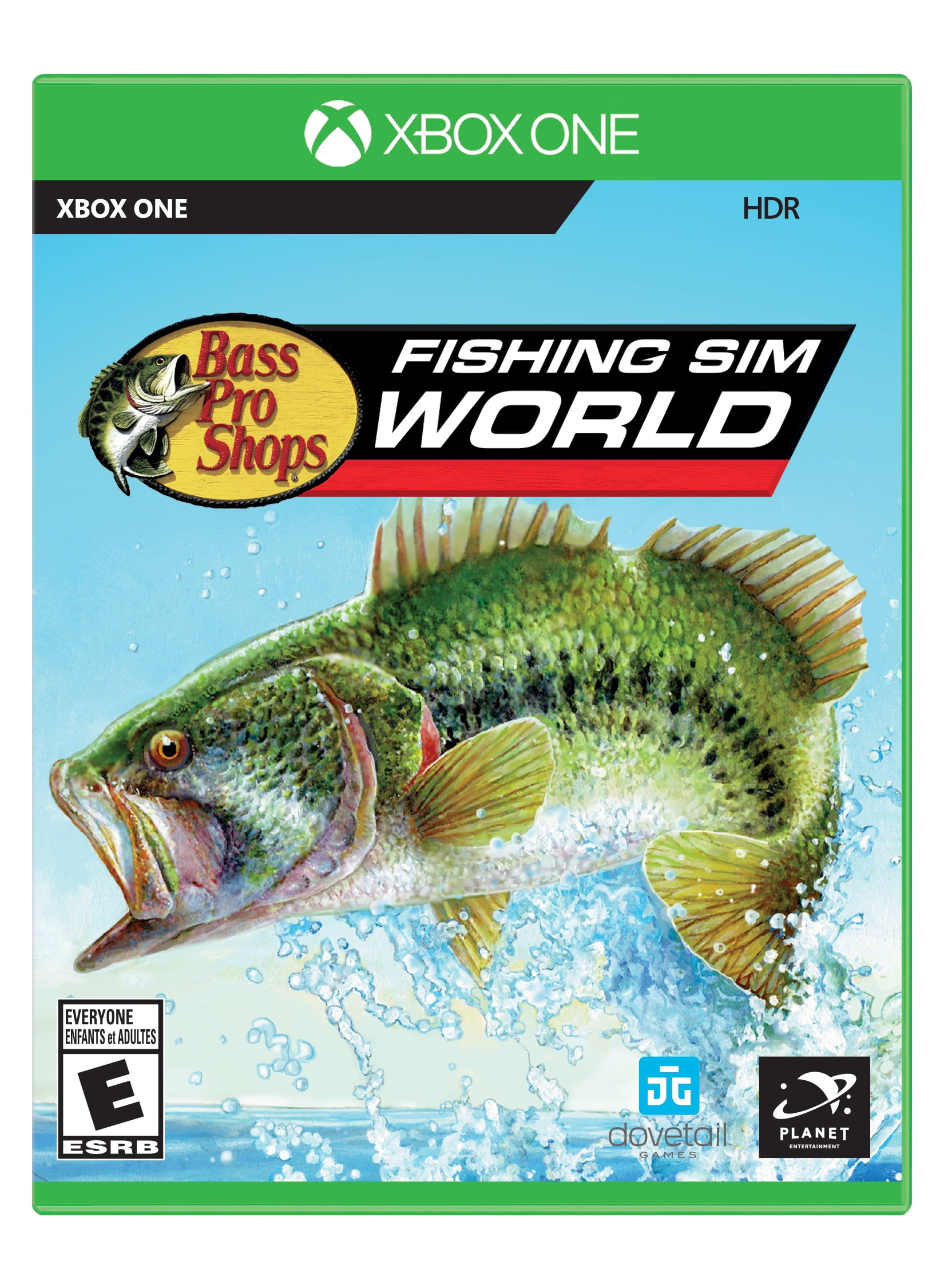 Bass Pro Shops Fishing Sim World, Planet Entertainment Llc, Xbox One,  Physical Edition