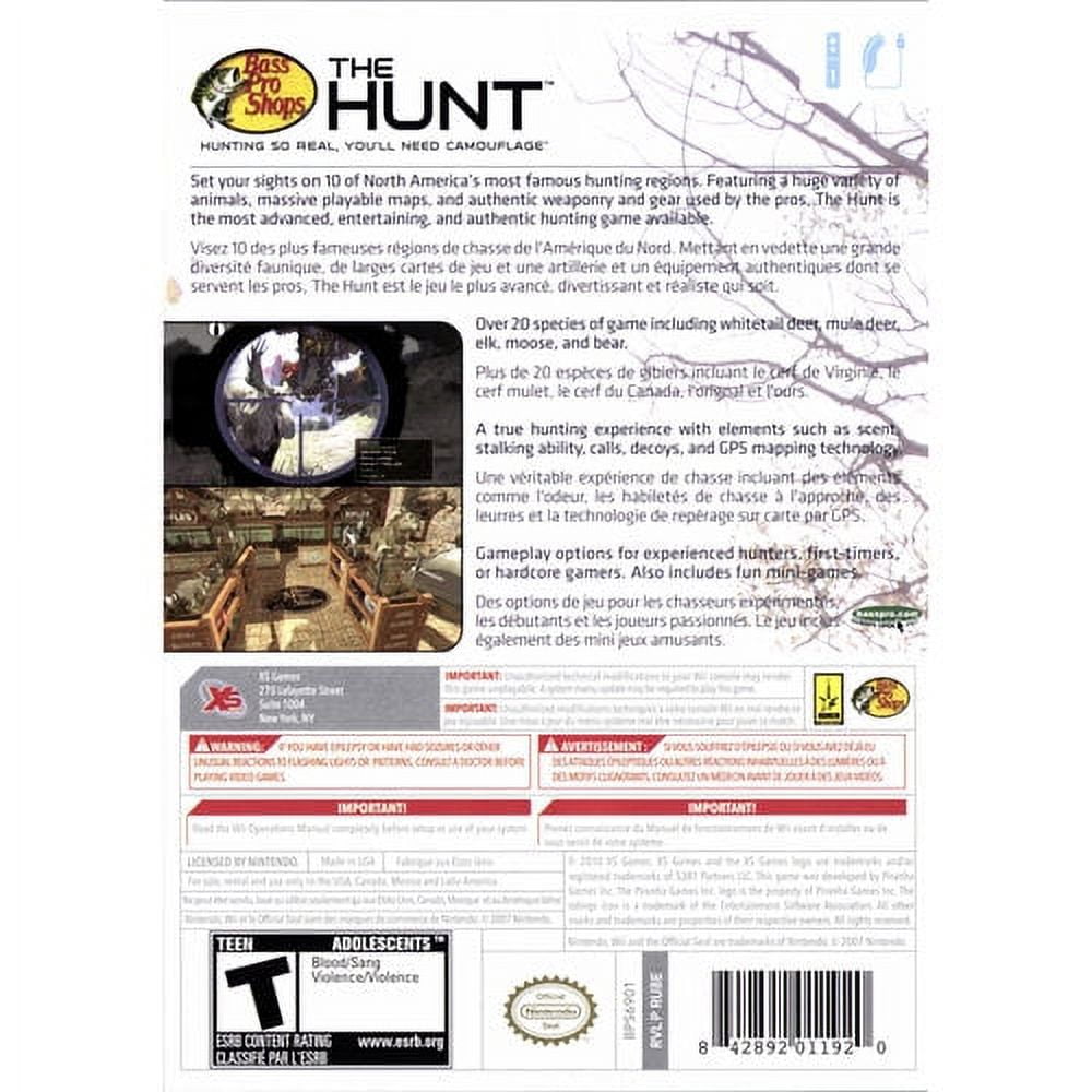  Bass Pro Shops: The Hunt - Nintendo Wii : Video Games