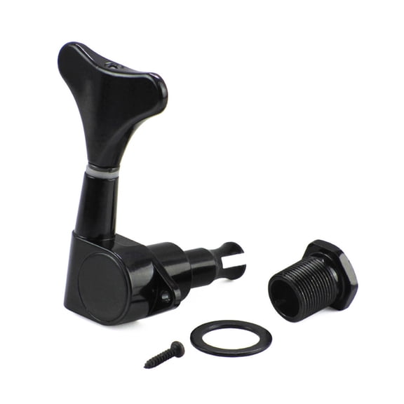 Electric Bass Tuning Pegs Bass Opened Machine Heads Knobs String Tuners for 4 String Electric Bass Right/Left Hand