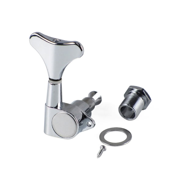Bass Tuning Peg Electric Bass Opened Machine Head Replacement for 4 String Electric Bass Right Hand Left Hand
