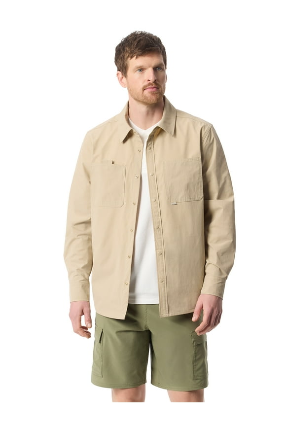 Bass & Co Men's Techstop Shacket, Sizes S-3XL