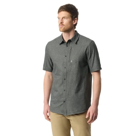 G.H. Bass Bass & Co Men's Traveler Shirt with Short Sleeves, Size S-3XL