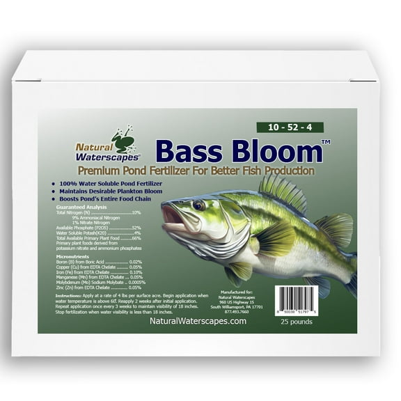 BassBloom Pond Fertilizer 25 lb