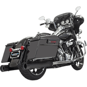 BASSANI XHAUST DNT Straight Can Mufflers for 95-16 FL - Black 1F7DNT5B