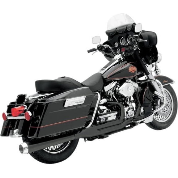 Bassani Manufacturing Heat Shields for 2-Into-1 Exhaust System, Black