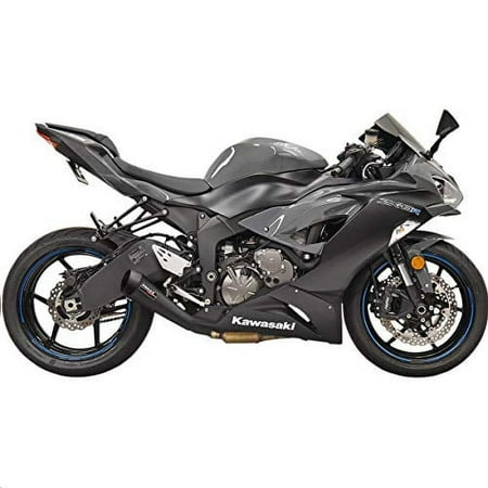 Bassani Black Megaphone Slip-On Muffler (5Z627B)