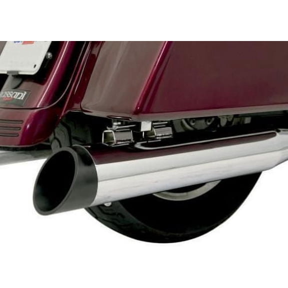 Bassani Quick Change Black End Cap for 4" Slip-On Slash-Cut Mufflers (BE40SB)