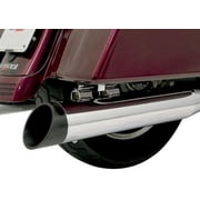 Bassani Quick Change Black End Cap for 4 Slip-On Slash-Cut Mufflers BE40SB