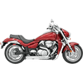 thumbnail image 1 of Bassani Pro Street Chrome Exhaust System w/Turn Out Ends (SM9-3TO), 1 of 2