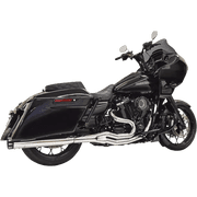 Bassani Road Rage 2-into-1 High Horsepower Chrome Exhaust System 1F78T