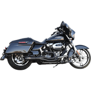 BASSANI XHAUST 21 Exhaust - Black 1F68B