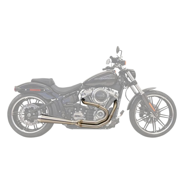 Bassani Road Rage III Megaphone Stainless 2-into-1 Exhaust System