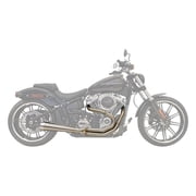 Bassani Road Rage III Megaphone Stainless 2-into-1 Exhaust System 1S81SS