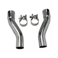 thumbnail image 1 of Bassani True-Dual Down Under Headpipe Adaptor Kit for FL Trike Models (1TG19), 1 of 1