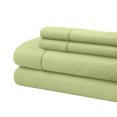 thumbnail image 1 of Bassano 1800 Series Embossed Deep Pocket Sheet Set - Super Soft & Wrinkle Free - Luxurious Bed Sheets Set (King, Sage), 1 of 4