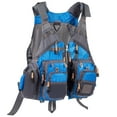 thumbnail image 1 of Bassdash Lightweight and Durable Unisex Fishing Vest Pack, One Size, Blue, 1 of 6