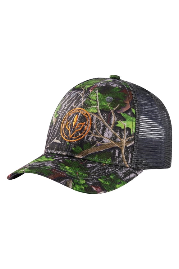 Altimate Fishing Hat Mesh Back For Men Women Adjustable Baseball Trucker Cap Hunting Camo Blaze Orange