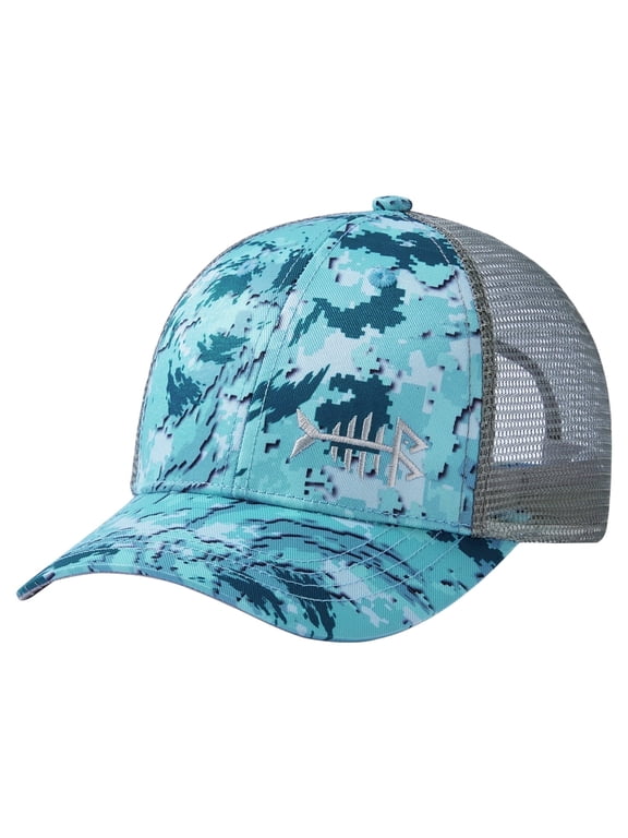 Altimate Fishing Hat Mesh Back For Men Women Adjustable Baseball Trucker Cap Hunting Camo Blaze Orange