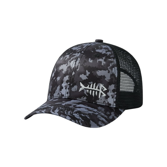 Bassdash Altimate Fishing Hat Mesh Back For Men Women Adjustable Baseball Trucker Cap Hunting Camo Blaze Orange