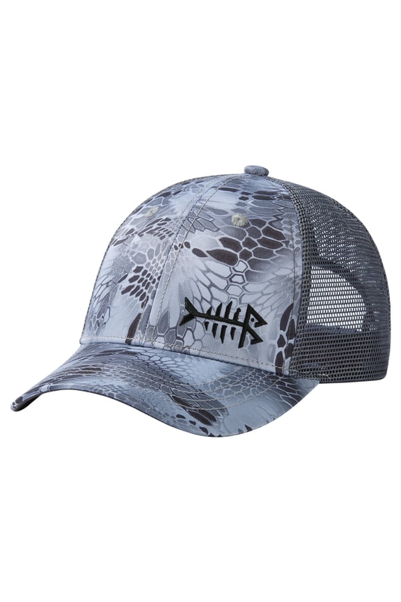Altimate Fishing Hat Mesh Back For Men Women Adjustable Baseball Trucker Cap Hunting Camo Blaze Orange