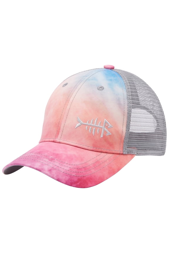 Altimate Fishing Hat Mesh Back For Men Women Adjustable Baseball Trucker Cap Hunting Camo Blaze Orange