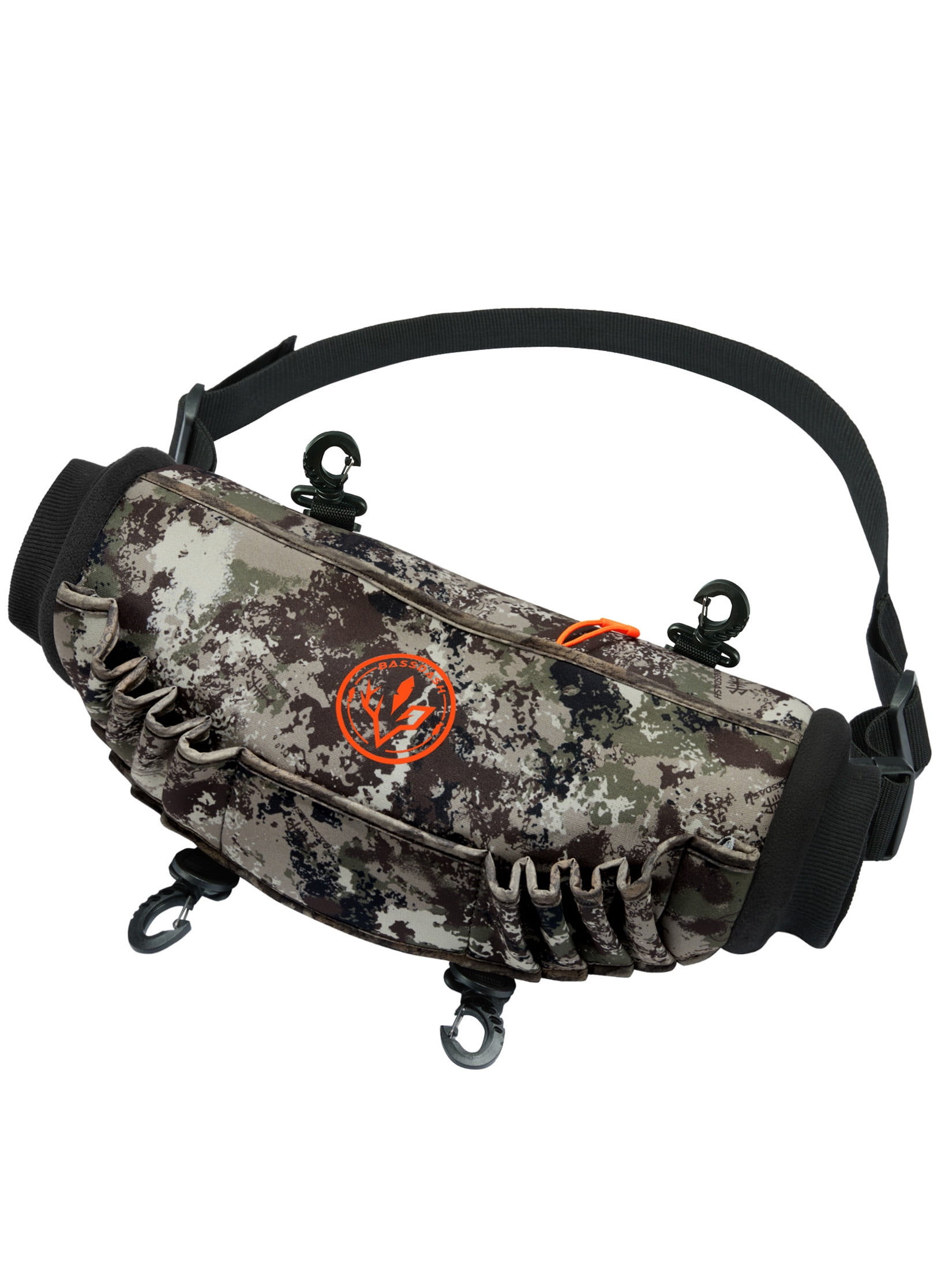 Bassdash Camo Hunting Muff Insulated Fleece Lined Hand Warmer Outdoor Windproof Water Resistant