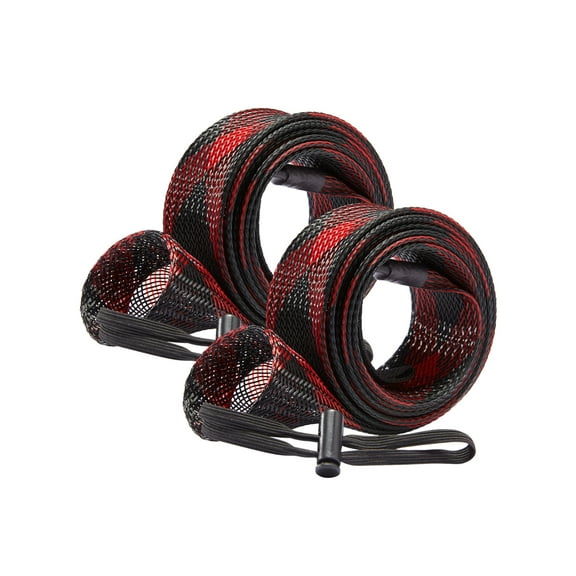 Bassdash Casting Spinning Fishing Rod Sleeves Protective Rod Socks for Fishing Poles Up to 7-1/2ft