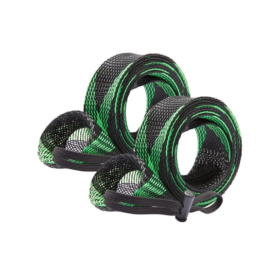 Bassdash Casting Spinning Fishing Rod Sleeves Protective Rod Socks for Fishing Poles Up to 7-1/2ft