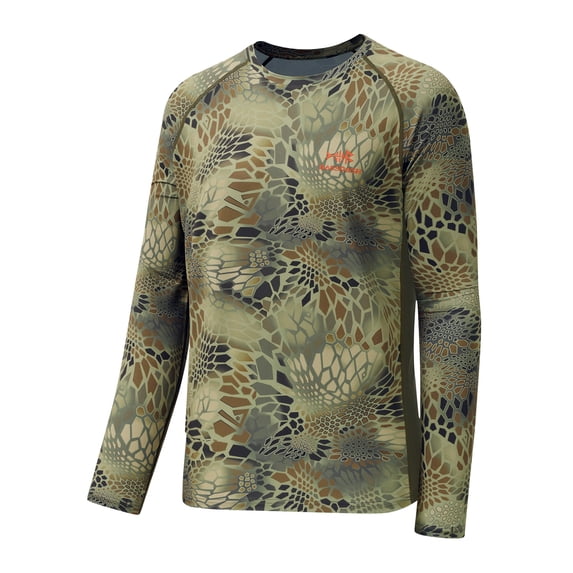 Bassdash FS13M Men's Hunting Camo Performance Long Sleeve Shirt Fishing UPF50+