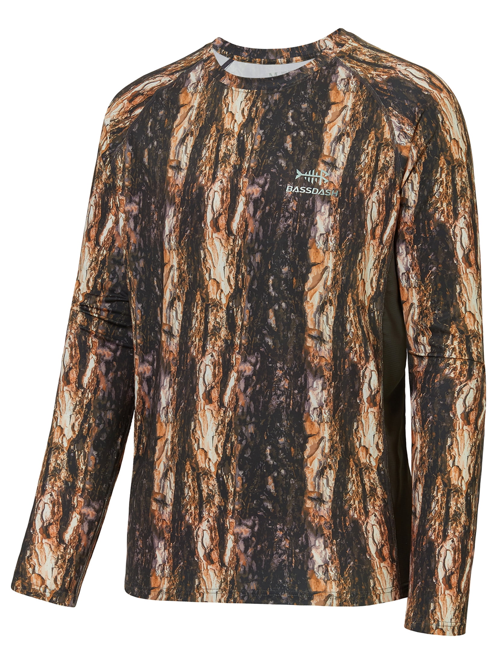 Bassdash FS13M Men's Hunting Camo Performance Long Sleeve Shirt Fishing UPF50+